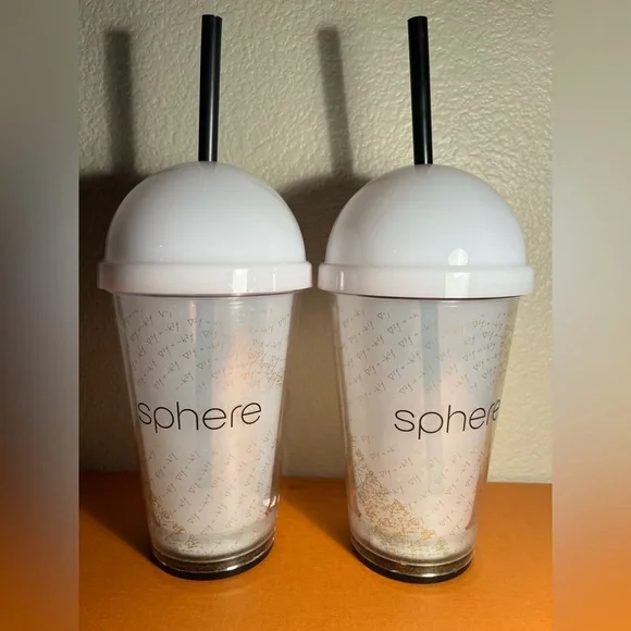Sphere💜 LED 💙Light-Up 💚Tumblers 🤍with ❤️Straws ! - Picture 6 of 6